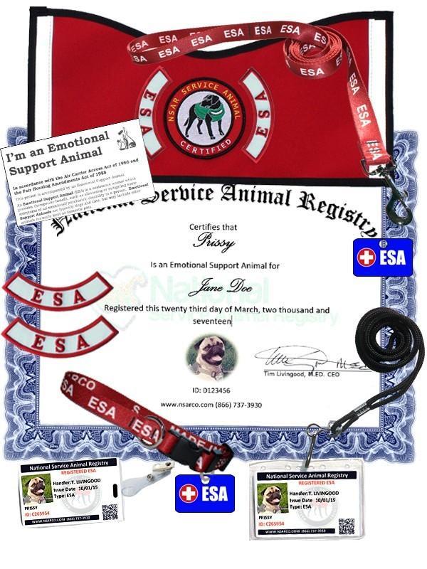 NSAR Register Your Pet as an ESA Free & Quick