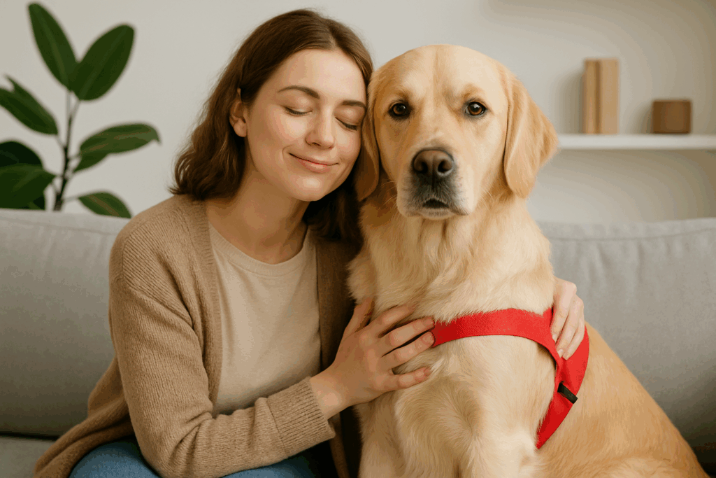 Emotional Support Dog with their handler