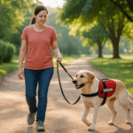 Walking Your Service Dog in Summer