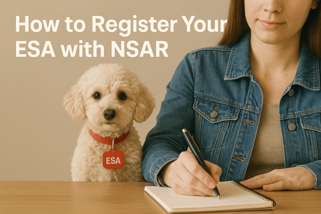 Registering Your ESA With NSAR