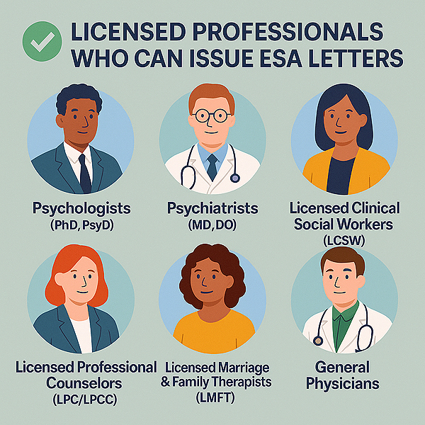 Who Can Write a Legitimate ESA Letter?