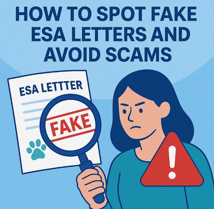 How to Spot a Fake ESA Letter