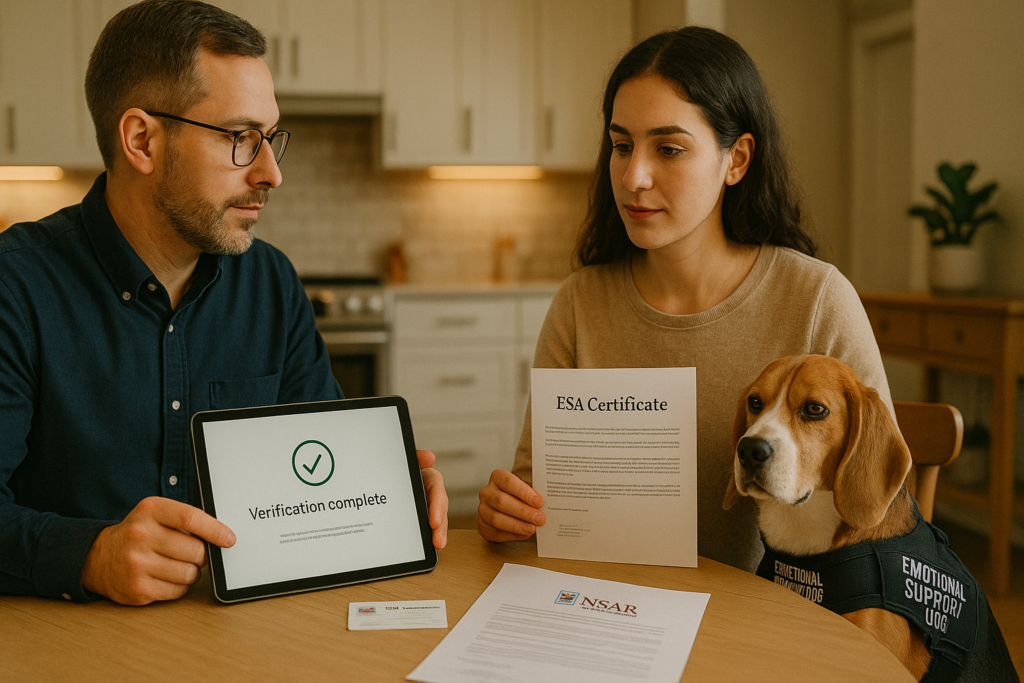 NSAR Database Emotional Support Animal Registration