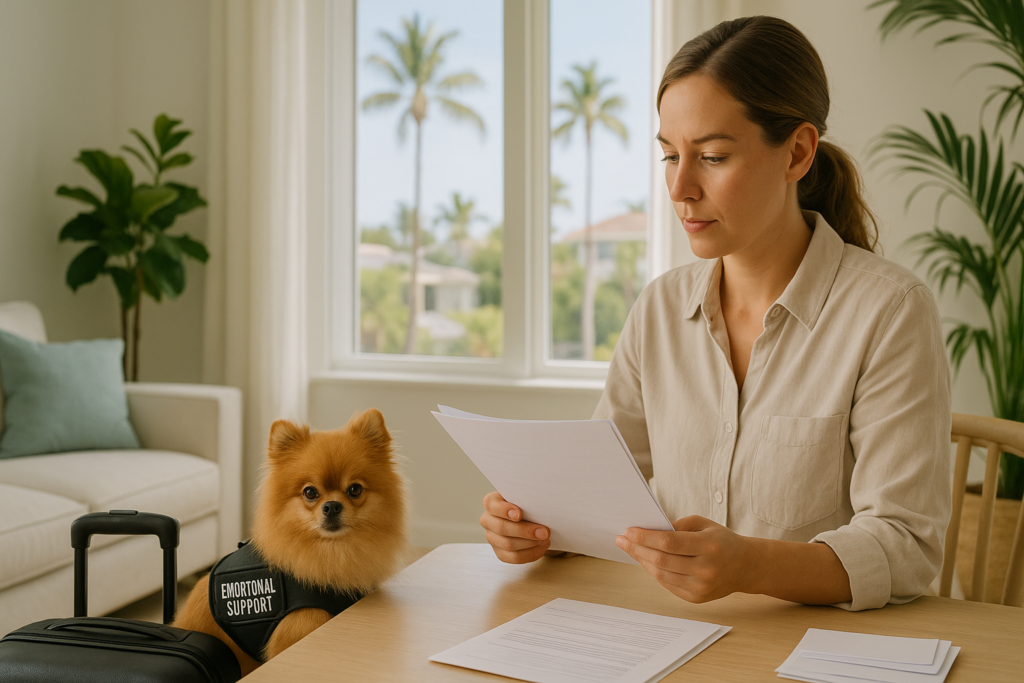 Florida Emotional Support Animal Laws